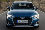 Audi A3 35 TFSI 110 kW (150 CV) S tronic 7 vel. Advanced con paquete Brillo Turismo Azul Atol&oacute;n Metalizado Exterior Frontal 5 puertas