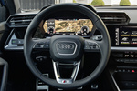 Audi A3 30 TDI 86 kW (116 CV) 6 vel. S line con interior S line Turismo Azul Ara efecto cristal Interior Volante 5 puertas