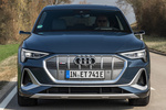 Audi e-tron Sportback 55 quattro Sportback S line Launch Edition Todo terreno Azul Galaxia Exterior Frontal 5 puertas