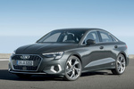 Audi A3 35 TDI  110 kW (150 CV) S tronic 7 vel. Sedan Advanced con paquete Brillo Turismo Gris Manhattan Exterior Lateral-Frontal 4 puertas