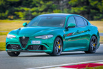 Alfa Romeo Giulia Quadrifoglio Quadrifoglio Turismo Verde Montreal Exterior Frontal-Lateral 4 puertas