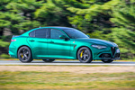 Alfa Romeo Giulia Quadrifoglio Quadrifoglio Turismo Verde Montreal Exterior Lateral 4 puertas