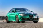 Alfa Romeo Giulia Quadrifoglio Quadrifoglio Turismo Verde Montreal Exterior Frontal-Lateral 4 puertas