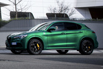 Alfa Romeo Stelvio Quadrifoglio Quadrifoglio Todo terreno Verde Montreal Exterior Lateral 5 puertas