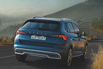 Skoda Kamiq Gama Kamiq Scout Todo terreno Azul Titanio metalizado Exterior Lateral-Posterior 5 puertas