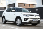 SsangYong Tivoli Gama Tivoli Gama Tivoli Todo terreno Grand White Exterior Lateral-Frontal 5 puertas