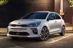 KIA Rio Gama Rio GT Line Turismo Clear White Exterior Frontal-Lateral 5 puertas