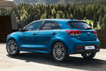 KIA Rio Gama Rio Drive Turismo Sporty Blue Exterior Lateral-Posterior 5 puertas