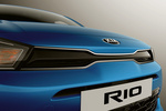 KIA Rio Gama Rio Drive Turismo Sporty Blue Exterior Parrilla 5 puertas
