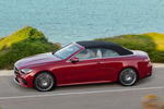 Mercedes-Benz Clase E Gama Clase E Cabrio Cabrio AMG Line  Descapotable Rojo Jacinto Exterior Lateral-Frontal 2 puertas