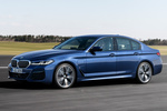 BMW Serie 5 530e xDrive Paquete M Sport Turismo Phytonic Blau Metallic Exterior Lateral-Frontal 4 puertas