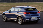 BMW X2 xDrive25e M Sport xDrive25e Todo terreno Phytonic Blau Metallic Exterior Cenital-Lateral-Posterior 5 puertas