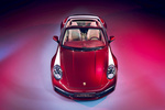 Porsche 911 Targa 4S Targa 4S Heritage Design Descapotable Cereza metalizado Exterior Frontal-Cenital 2 puertas