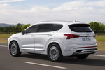 Hyundai Santa Fe 1.6 T-GDI HEV 169 kW (230 CV) 4x2 Tecno HEV Todo terreno White Cream Exterior Lateral-Posterior 5 puertas