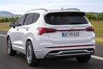 Hyundai Santa Fe 1.6 T-GDI HEV 169 kW (230 CV) 4x2 Tecno HEV Todo terreno White Cream Exterior Lateral-Posterior 5 puertas