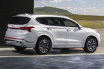 Hyundai Santa Fe 1.6 T-GDI HEV 169 kW (230 CV) 4x2 Tecno HEV Todo terreno White Cream Exterior Lateral-Posterior 5 puertas