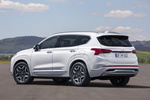 Hyundai Santa Fe 1.6 T-GDI HEV 169 kW (230 CV) 4x2 Tecno HEV Todo terreno White Cream Exterior Lateral-Posterior 5 puertas