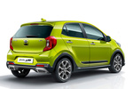 KIA Picanto Gama Picanto X-Line Turismo Lime Light Metallic Exterior Lateral-Posterior 5 puertas