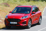 Ford Kuga 2.5 Duratec PHEV PHEV ST-Line X Todo terreno Rojo Lucid Exterior Frontal-Lateral 5 puertas