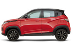 Mahindra KUV100 NXT K8 NXT Todo terreno Highway Red Exterior Lateral 5 puertas