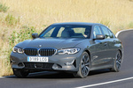 BMW Serie 3 330e Luxury Turismo Dravitgrau Metalizado Exterior Frontal-Lateral 4 puertas
