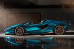 Lamborghini Si&aacute;n Gama Si&aacute;n Gama Si&aacute;n Descapotable Blu Uranus Exterior Lateral 2 puertas