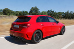 Mercedes-Benz Clase A AMG 45 S 4MATIC+ AMG 45 S 4MATIC+  Paquete Night Turismo Rojo Jupiter Exterior Posterior-Lateral 5 puertas