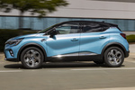 Renault Captur E-TECH PHEV 117 kW (160 CV) Zen E-TECH H&iacute;brido Enchufable Todo terreno Azul C&eacute;ladon con techo Negro Exterior Lateral 5 puertas