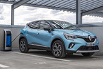 Renault Captur E-TECH PHEV 117 kW (160 CV) Zen E-TECH H&iacute;brido Enchufable Todo terreno Azul C&eacute;ladon con techo Negro Exterior Toma de recarga 5 puertas
