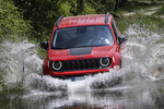 Jeep Renegade 4xe Trailhawk 176 kW (240 CV) 4xe Trailhawk Todo terreno Rojo Colorado Exterior Frontal 5 puertas