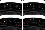 Porsche Taycan Turbo S Turbo S con interior Club Leather Olea Turismo Interior Cuadro de instrumentos 4 puertas