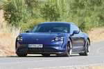 Porsche Taycan Turbo S Turbo S Turismo Azul Genti&aacute;n Metalizado Exterior Frontal-Lateral 4 puertas