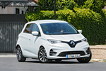 Renault ZOE R135 Bater&iacute;a 50kWh Zen Turismo Blanco Quartz Exterior Frontal-Lateral 5 puertas