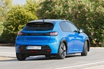Peugeot 208 EV 100kW e-208 GT Turismo Azul V&eacute;rtigo Exterior Posterior-Lateral 5 puertas