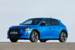 Peugeot 208 EV 100kW e-208 GT Turismo Azul V&eacute;rtigo Exterior Lateral-Frontal 5 puertas