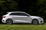 Audi A3 30 TDI 86 kW (116 CV) 6 vel. Black line edition Turismo Blanco Ibis Exterior Lateral 5 puertas