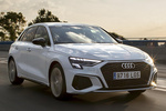 Audi A3 30 TDI 86 kW (116 CV) 6 vel. Black line edition Turismo Blanco Ibis Exterior Lateral-Frontal 5 puertas