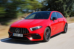 Mercedes-Benz Clase A AMG 45 S 4MATIC+ AMG 45 S 4MATIC+  Paquete Night Turismo Rojo Jupiter Exterior Posterior-Lateral 5 puertas