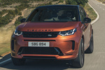 Land Rover Discovery Sport 2.0 Si4 290 PS AWD Auto MHEV Black Todo terreno Namib Orange Exterior Frontal-Lateral 5 puertas