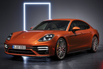 Porsche Panamera Turbo S Turbo S Turismo Papaya Metalizado Exterior Frontal-Lateral 5 puertas