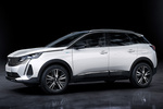 Peugeot 3008 Hybrid4 GT Pack Hybrid Todo terreno Blanco Nacarado Exterior Frontal-Lateral 5 puertas