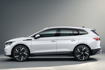Skoda Enyaq 80 iV Gama Enyaq Todo terreno Blanco Luna Metalizado Exterior Lateral 5 puertas
