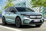 Skoda Enyaq 80 iV Founders Edition Todo terreno Plata Artic Metalizado Exterior Frontal-Lateral 5 puertas