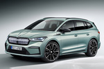 Skoda Enyaq 80 iV Founders Edition Todo terreno Plata Artic Metalizado Exterior Frontal-Lateral 5 puertas