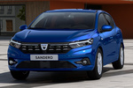 Dacia Sandero Gama Sandero Comfort con Media Display Pack Turismo Azul Rayo Exterior Frontal-Lateral 5 puertas