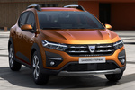 Dacia Sandero Gama Sandero Stepway Comfort Stepway Turismo Naranja Atacama Exterior Lateral-Frontal 5 puertas
