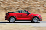 Volkswagen T-Roc 1.5 TSI 110 kW (150 CV) DSG 7 vel. R Line Cabrio Todo terreno Rojo Intenso Metalizado Negro Exterior Lateral 2 puertas