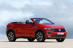 Volkswagen T-Roc 1.5 TSI 110 kW (150 CV) DSG 7 vel. R Line Cabrio Todo terreno Rojo Intenso Metalizado Negro Exterior Lateral-Frontal 2 puertas