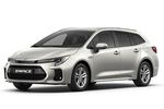 Suzuki Swace 1.8 Hybrid GLX Turismo familiar Plata Precious Exterior Frontal-Lateral 5 puertas