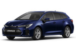 Suzuki Swace 1.8 Hybrid GLX Turismo familiar Azul Dark Mica Exterior Frontal-Lateral 5 puertas